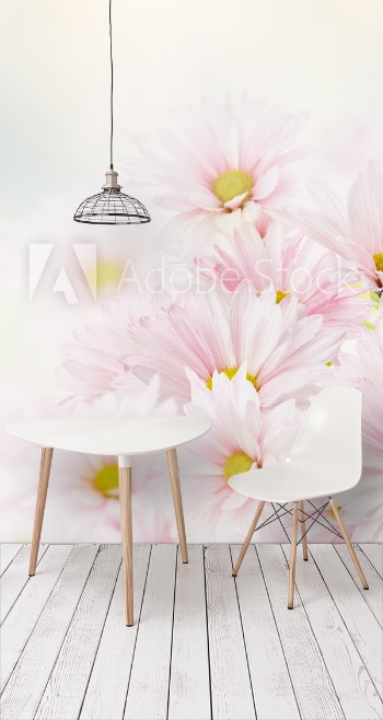 Picture of Pink Floral Background